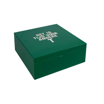  T-kist 9-vaks groen hout