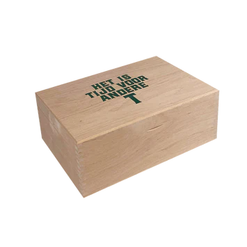  T-kist 6-vaks Blank hout